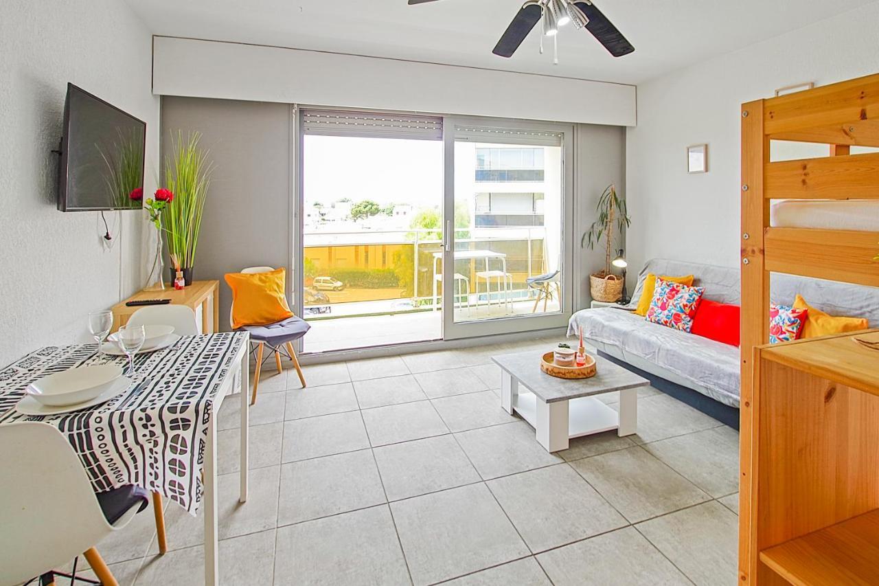 Studio Moderne Avec Parking Et Piscine- 313 Canet-en-Roussillon Eksteriør billede