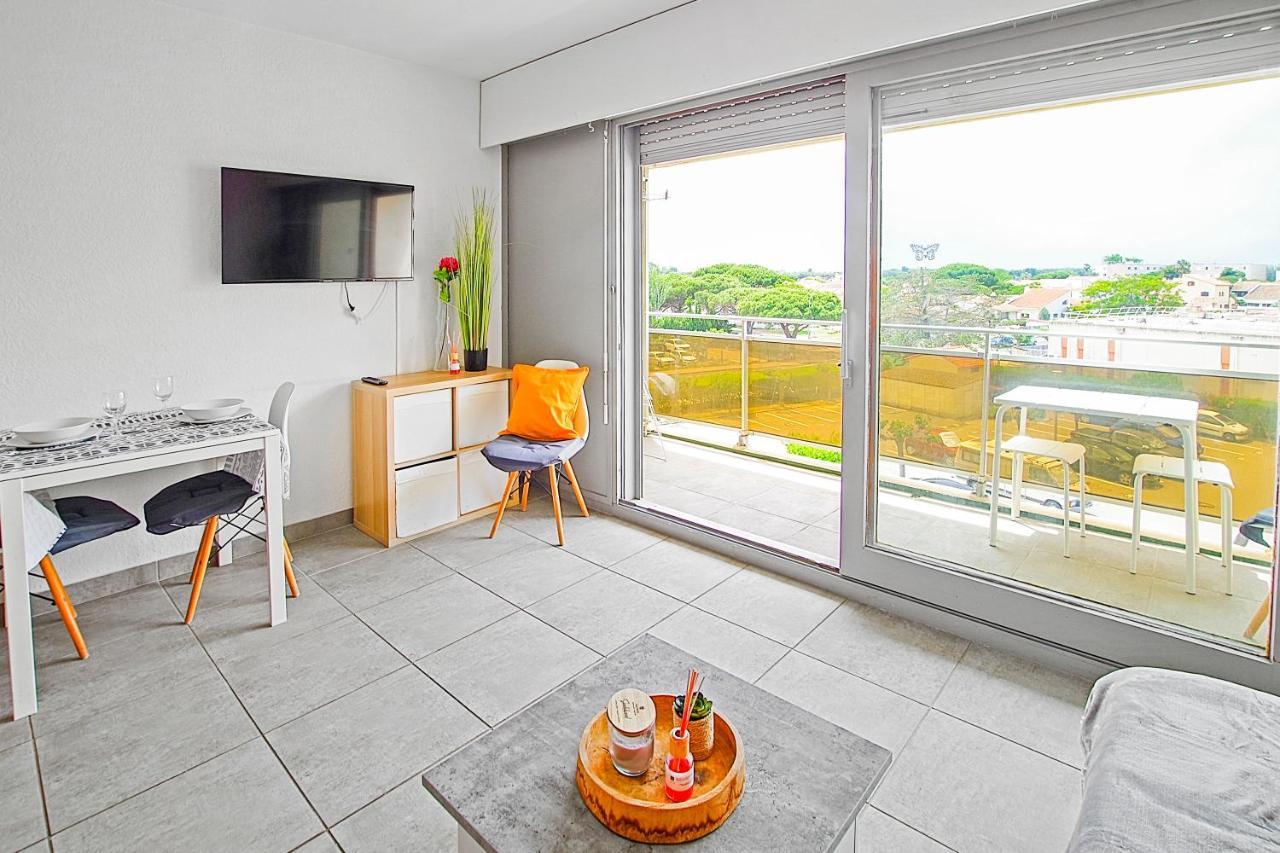 Studio Moderne Avec Parking Et Piscine- 313 Canet-en-Roussillon Eksteriør billede