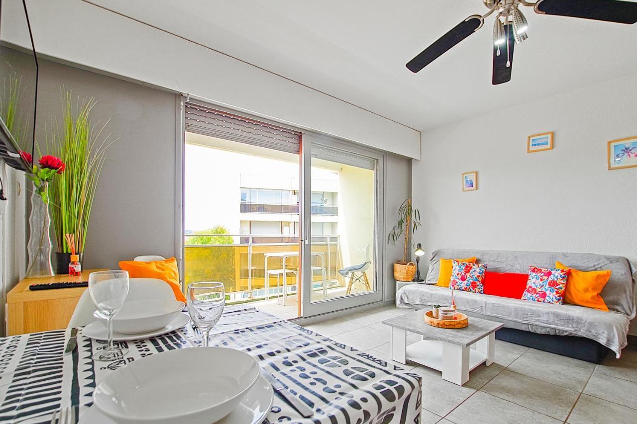 Studio Moderne Avec Parking Et Piscine- 313 Canet-en-Roussillon Eksteriør billede