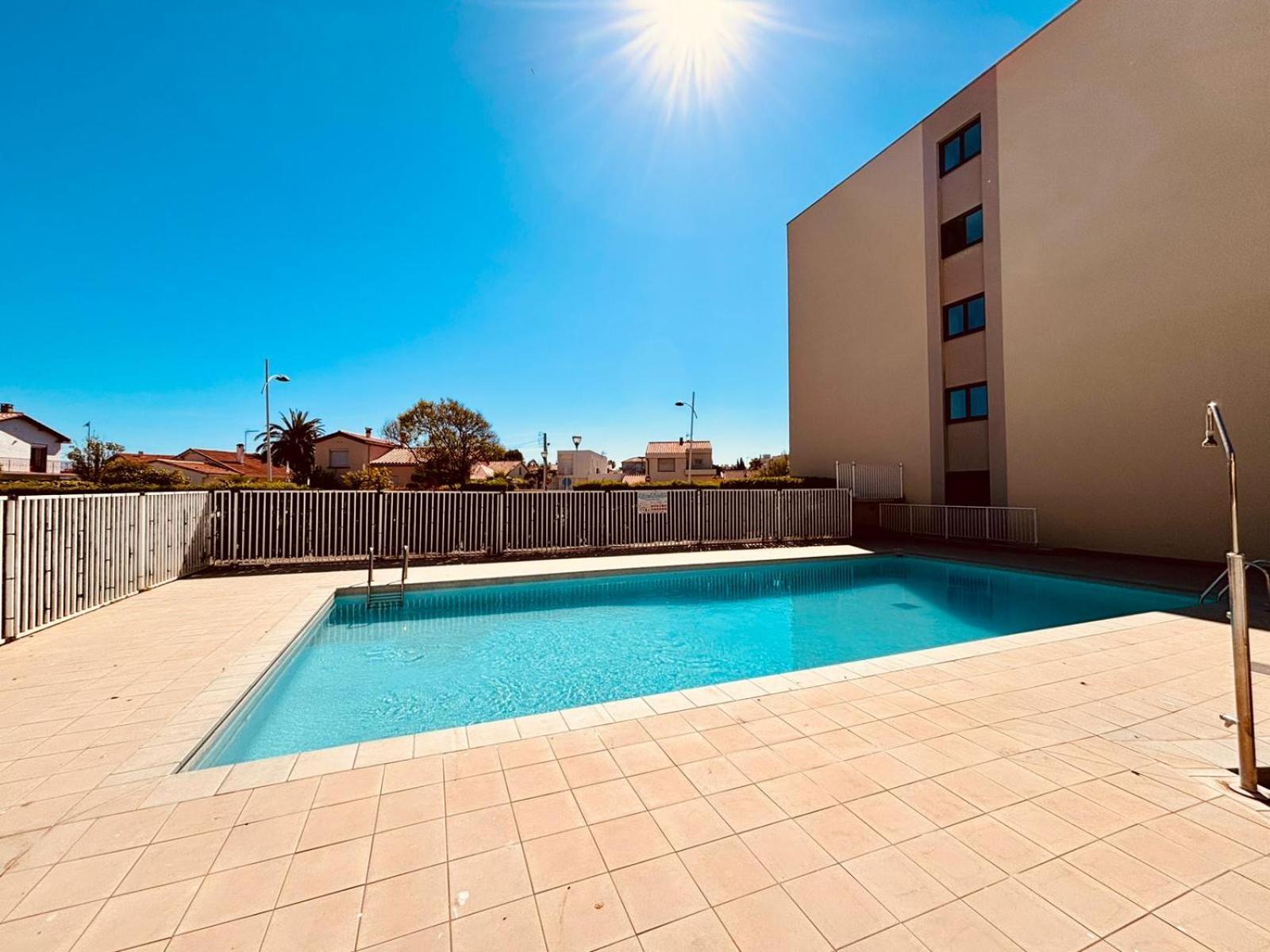 Studio Moderne Avec Parking Et Piscine- 313 Canet-en-Roussillon Eksteriør billede
